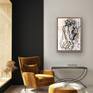 Ink Brush Drawing 10. In situ - home interior