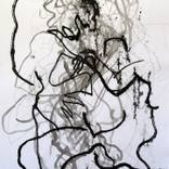 Ink Brush Drawing 16 by Josephine Window