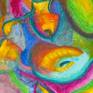She Loves Colours close up detail of artwork.