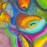 She Loves Colours close up detail of artwork.