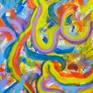 This is a one of a kind linear ABSTRACT FIGURE PAINTING. It is an absolutely spontaneous response to, vibrant, voluptuous, curvaceous woman forms.
The title refers to the carved Woman figurine, thought to represent a fertility goddess in pre-history times.
Worked to music, live from the model at a Friday morning Dynamic Drawing session at Byron Bay, Australia.
Acrylic paints on double primed gallery canvas stretched over a timber frame. Ready to hang, Complete with Dhooks and strong adjustable cord.