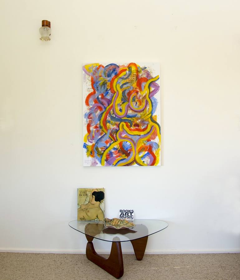 Original Abstract Painting by Josephine Window