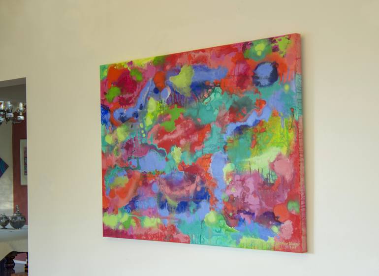 Original Abstract Painting by Josephine Window