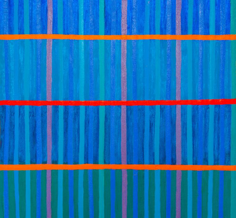 Original Modernism Abstract Painting by Josephine Window