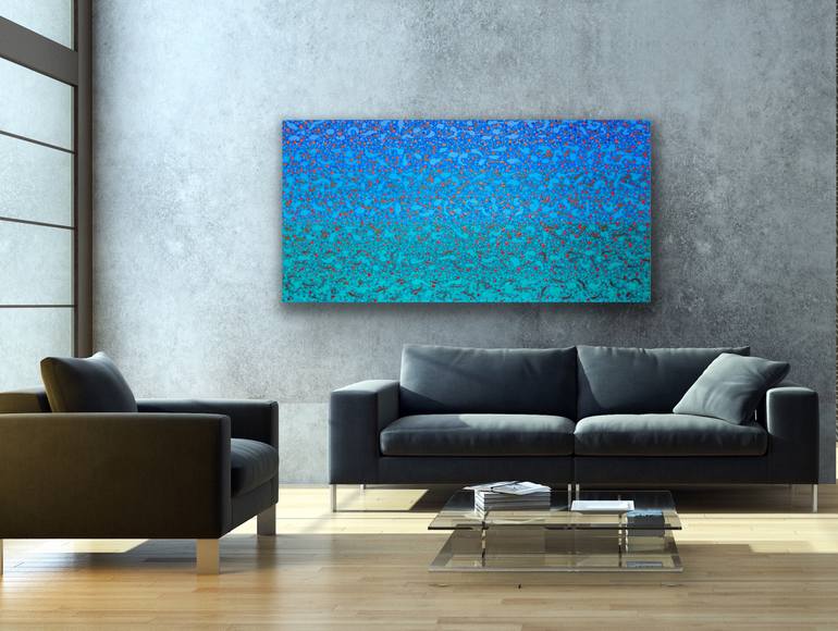 Original Expressionism Abstract Painting by Josephine Window