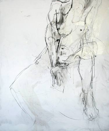 Print of Abstract Expressionism Body Drawings by Sabina Fabryczny