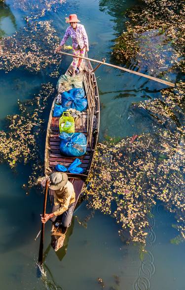 Fishing boat in Siem reap - Limited Edition 1 of 30 thumb