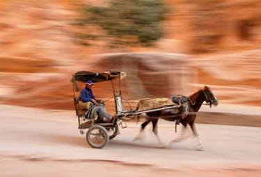 Horse carriage in Petra, Jordan - Limited Edition 2 of 10 thumb