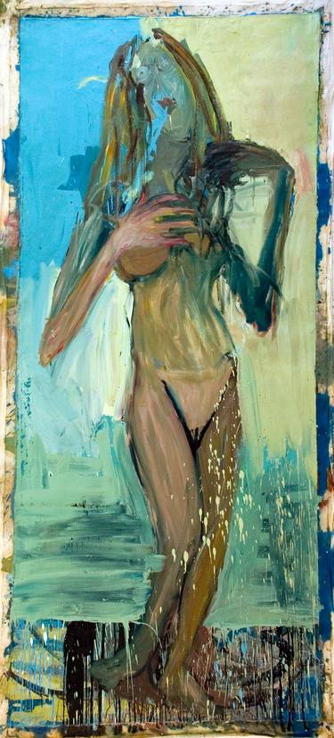 Original Expressionism Love Paintings by ofir dor
