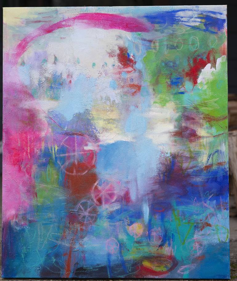 Original Abstract Painting by Kerry Swan 