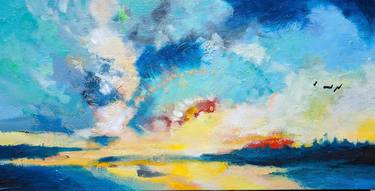 Original Impressionism Beach Paintings by Kerry Swan