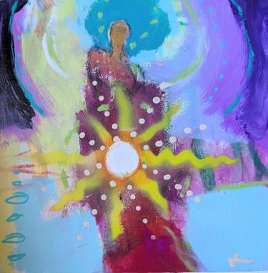 Original Algorithmic Abstract Paintings by Kerri McCabe