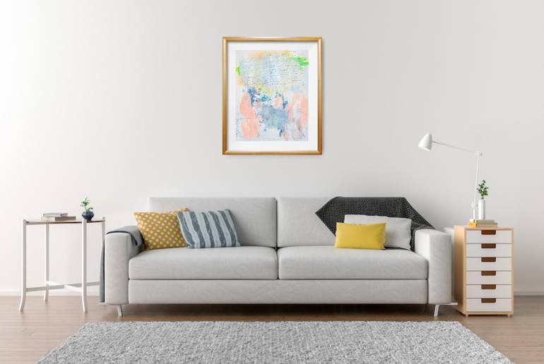 Original Abstract Expressionism Abstract Painting by Kerri Mccabe