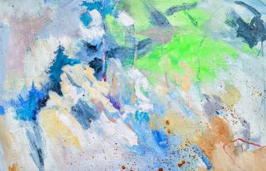 Original Abstract Landscape Painting by Kerri Mccabe