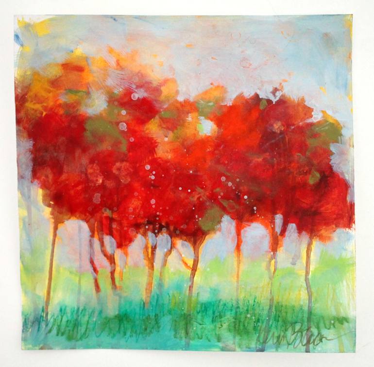 Original Abstract Landscape Painting by Kerri McCabe