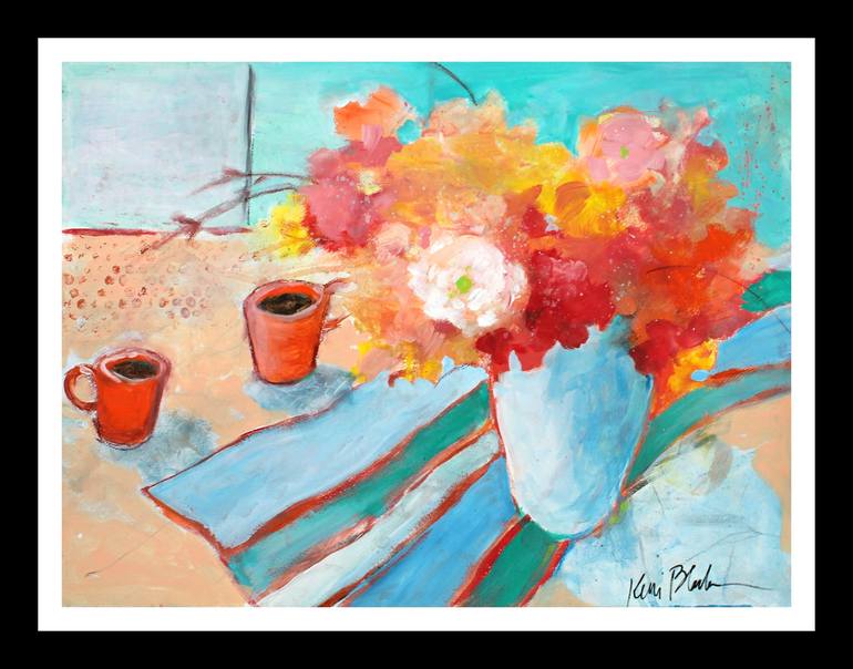 Original Floral Painting by Kerry Swan 