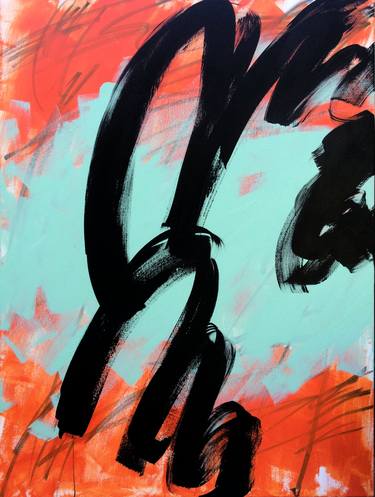 Original Abstract Paintings by Matt Busic
