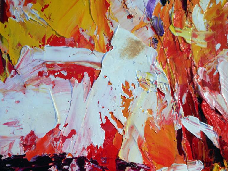 Original Abstract Painting by Harry Sijbers