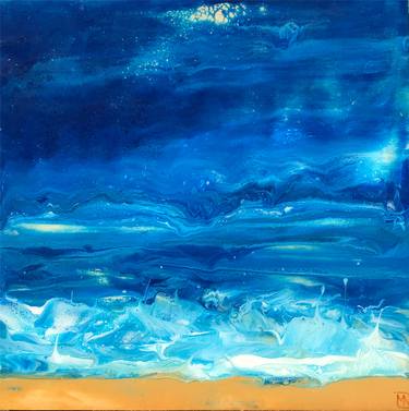 Original Conceptual Beach Paintings by Mayra Navarro