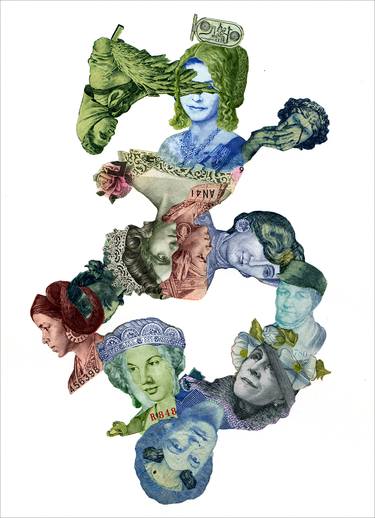 Original Conceptual Classical mythology Collage by Boris Andreas Duhm