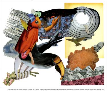 Print of Animal Collage by Boris Andreas Duhm