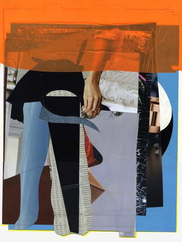 Original Abstract Women Collage by Boris Andreas Duhm