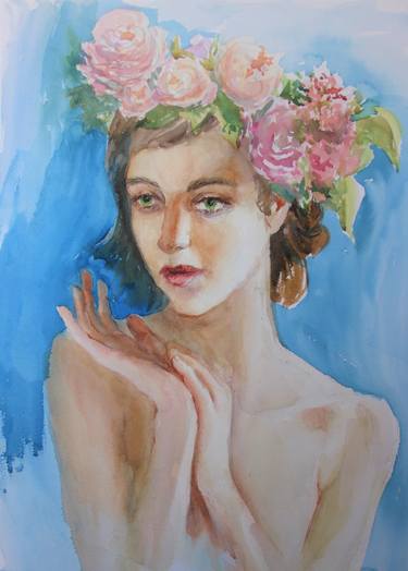 Original Fine Art Women Paintings by Ekaterina Ivanyk