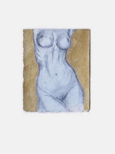Original Figurative Nude Drawing by Andreas Winter