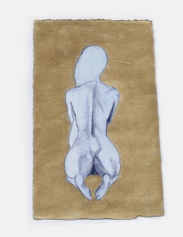 Original Figurative Nude Drawing by Andreas Winter