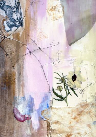 Original Conceptual Floral Drawings by Paola Volpato