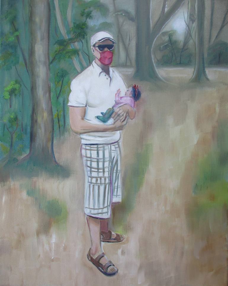 Print of Contemporary People Paintings by Cyril Harris