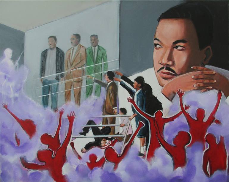 Print of Contemporary People Paintings by Cyril Harris