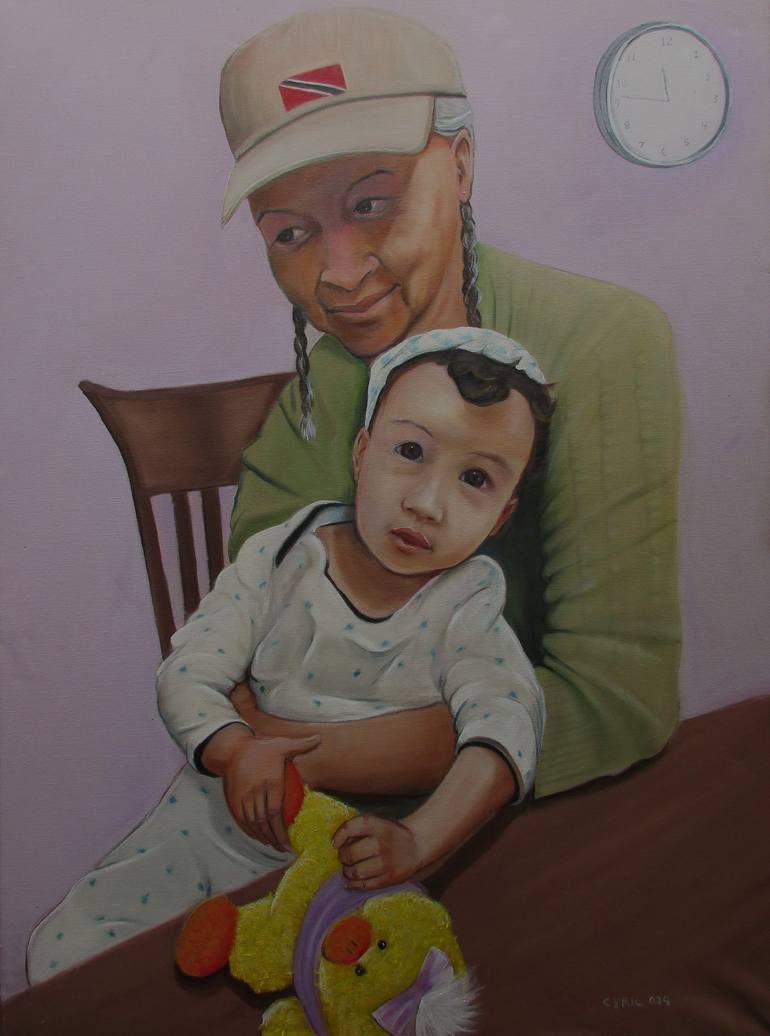 Print of Portraiture Women Paintings by Cyril Harris