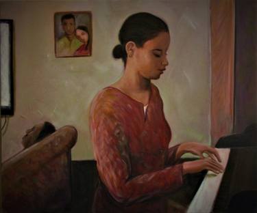 Original Impressionism Music Paintings by Cyril Harris