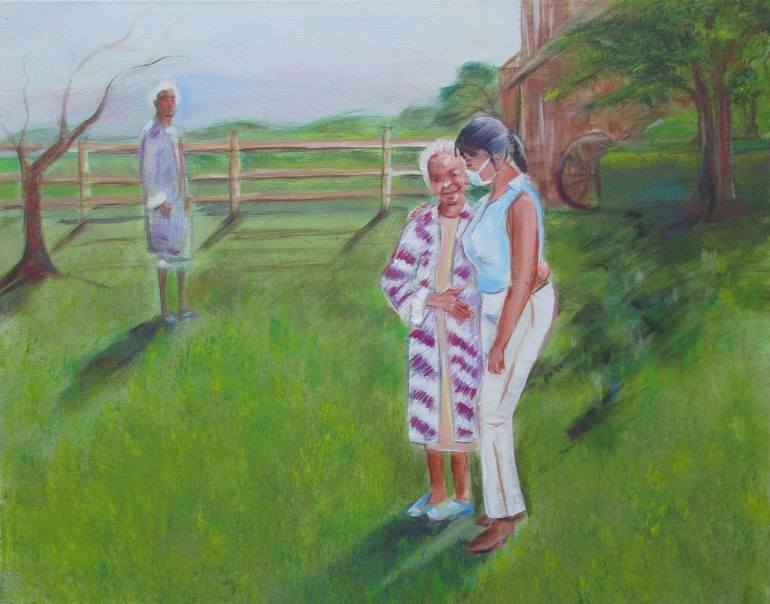 Print of Folk Family Paintings by Cyril Harris