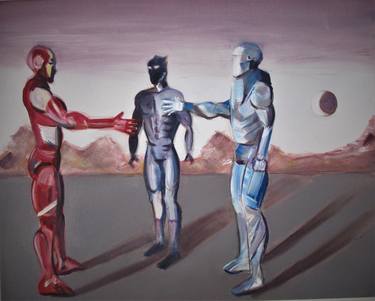 Original Science/Technology Paintings by Cyril Harris