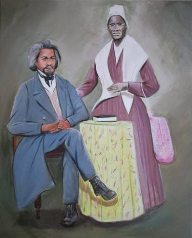 Original Fine Art People Paintings by Cyril Harris
