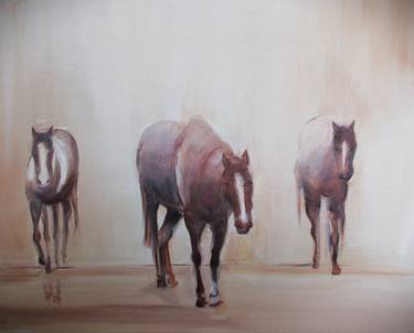 Original Fine Art Horse Paintings by Cyril Harris