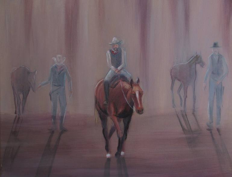 Print of Fine Art Horse Paintings by Cyril Harris