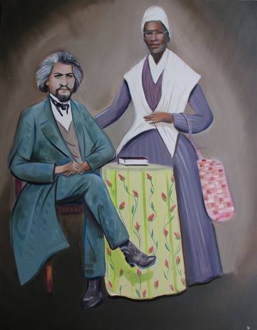 Original People Paintings by Cyril Harris