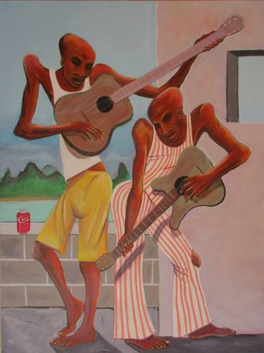 Original Music Paintings by Cyril Harris