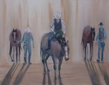 Original Impressionism Horse Paintings by Cyril Harris