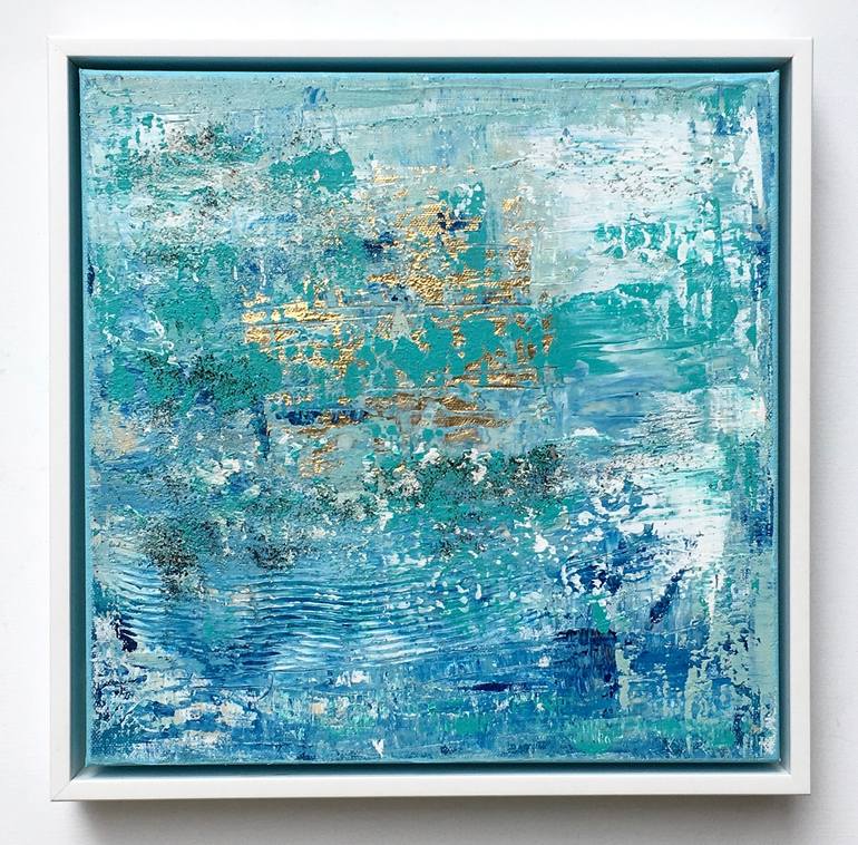 Aqua Marina IV Painting by Madeleine Wories | Saatchi Art