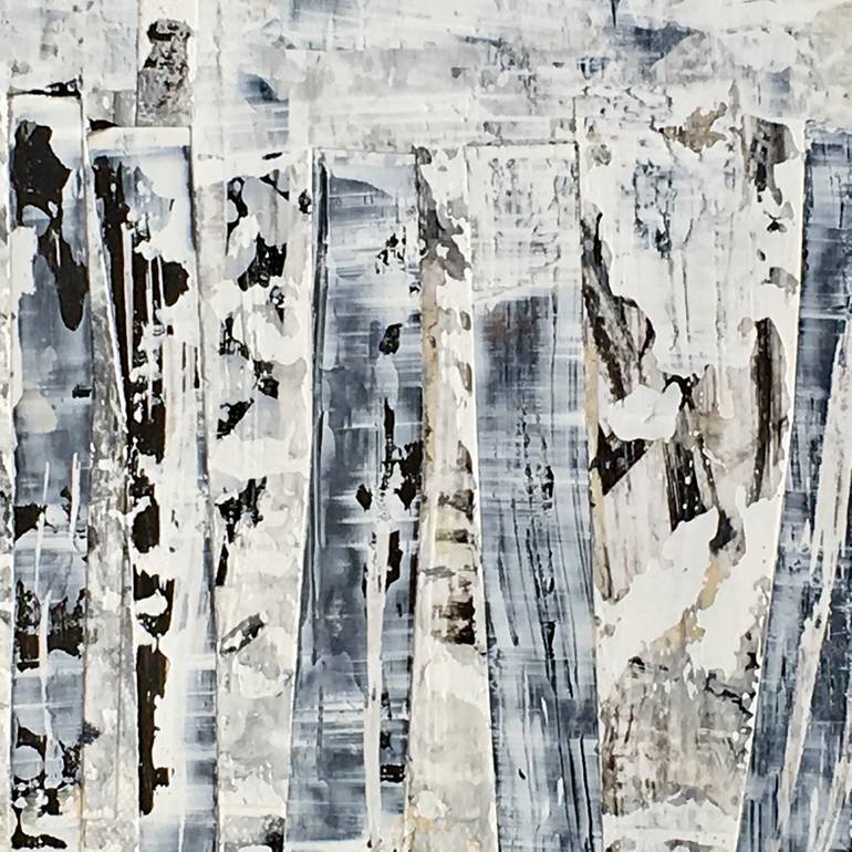 Original Abstract Expressionism Abstract Painting by Madeleine Wories