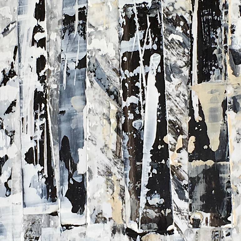 Original Abstract Expressionism Abstract Painting by Madeleine Wories