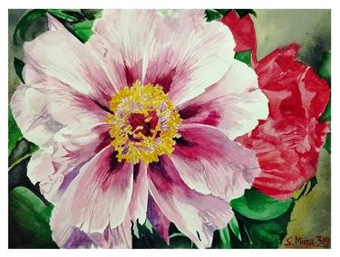 Original Realism Floral Paintings by Shakeel Mirza