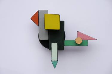 Original Abstract Geometric Sculpture by Martin Gerstenberger