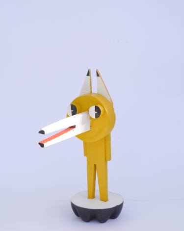 Original Pop Art Animal Sculpture by Martin Gerstenberger