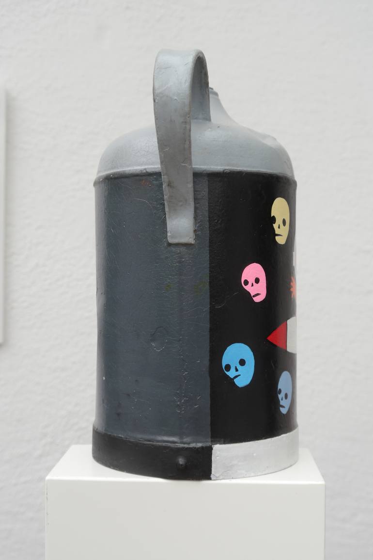 Original Modernism Cartoon Sculpture by Martin Gerstenberger