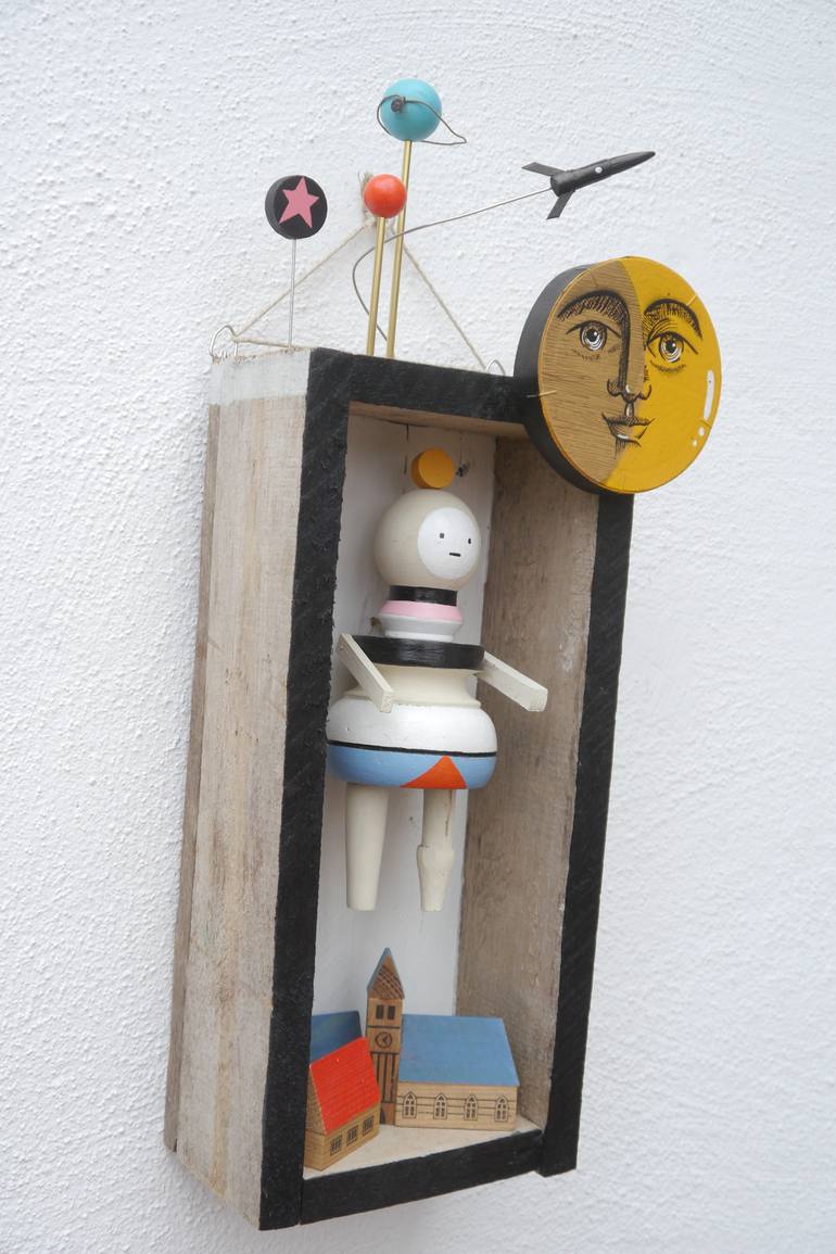 Original Figurative People Sculpture by Martin Gerstenberger